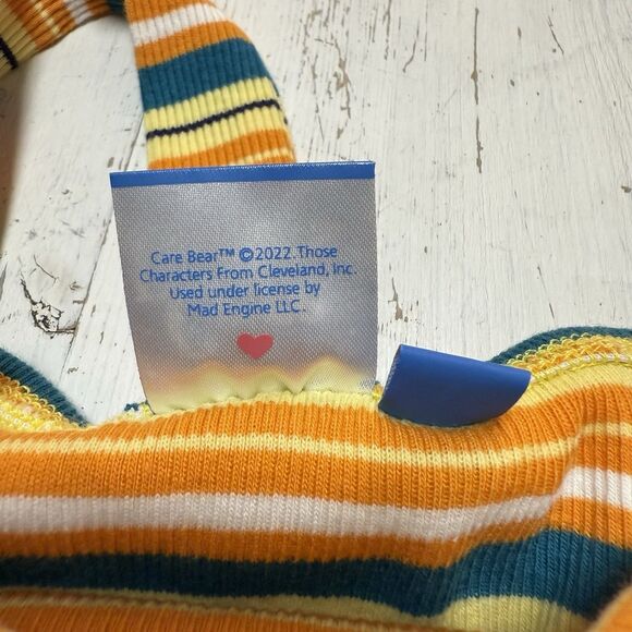 Care Bears Sunshine Bear Embroidered Halter Tank Top Size XL 90s Y2K 80s - Picture 8 of 10